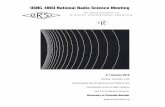 USNC–URSI National Radio Science Meeting 2018 Program... · 2020. 5. 20. · In addition to the General Assembly and Scientific Symposium, URSI holds two other flagship meetings