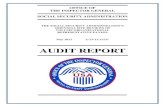 SSA's Triennial Site Reviews of Volume Org Rep PayeesRepresentative Payees (A-13-11-11127) OBJECTIVE . Our objectives were to determine whether (1) the Social Security Administration