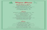 Vegan Dinner Sep20 PDF - Aces Pizza & Liquor...Vegan Menu ARTISAN BAKED BREAD – $4 Extra Virgin Olive Oil with Balsamic ACES HOUSE SALAD ˜ ˚˛˝ Lettuce, Radicchio, Avocado, Salad