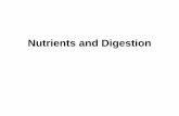 Nutrients and Digestion - Loup County Sciencemrsandozscience.weebly.com/.../39871279/ls_-18_digestion.pdf · 2018. 10. 17. · Digestion continued •The mixture in the stomach is