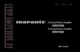 5 Channel Power Amplifier MM7055 - Marantz...5 Channel Power Amplifier MM7055 2 Channel Power Amplifier MM7025 ESPAÑOL FRANÇAIS ENGLISH MM7055_7025U_ENG_Prop65__1218.indd 1 2014/12/18