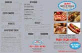 JoJo's Tastes of Chicago · 2020. 10. 19. · JoJo's HAND TOSSED PIZZA SPECIALTY PIZZAS 18' $18.95 JoJo's CHICAGO STYLE PIZZA Includes 2 FREE toppings Please allow 35-40 minute cook