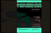 raem-57-3rev argent endocrinol metab. 2020; 57 #3 sumario | contents volúmen 57 #3 2020 trabajo original raem revista argentina de endocrinologÍa y metabolismo 04 szuman g, tkatch