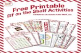 Printable-Activities · 2020. 11. 4. · christmaS message Decoder Instructions: I. Printand cutoutthe symbols below. 2. Using the letter key , arrange the symbols to spell out a