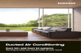 Ducted Air Conditioning - Samsung usOutdoor unit AC100TXAPKG/SA AC120TXAPKG/SA AC140TXAPKG/SA AC160TXAPKG/SA AC100TXAPNG/SA AC120TXAPNG/SA AC140TXAPNG/SA AC160TXAPNG/SA Capacity Cooling