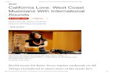 California Love: West Coast Musicians With International ......11/4/2017 California Love: West Coast Musicians With International Sounds : NPR  ...