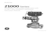 GE Oil & Gas 21000 Series - Corona Control AB · Masoneilan 21000 Series Globe Valve Instruction Manual | 3 6.2 Quick-Change Trim (Figure 13 or 15) After removing the actuator, disassemble