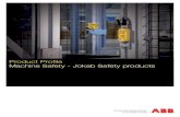 Product Profile Machine Safety - Jokab Safety products€¦ · Safety timers Relays in this group are used for timed resetting, bypassing and stepping. The JSB series This series