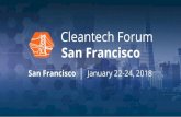 San Francisco January 22-24, 2018 - Cleantech Group · 2018. 1. 31. · CEO & Chief Engineer, Nativus. A Heating & Cooling Technology Platform CONFIDENTIAL - CONFIDENTIAL - CONFIDENTIAL