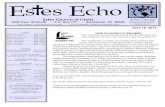 Estes Church of Christ “Endeavoring to keep the unity of ...esteschurch.org/wp-content/uploads/2014/04/Echo041814.pdf · NON-PROFIT U.S. POSTAGE PAID HENDERSON, TN 38340 PERMIT