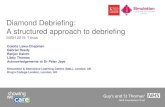Diamond Debriefing: A structured approach to debriefing · 2019. 7. 18. · Diamond Debriefing: A structured approach to debriefing IMSH 2019, Texas Colette Laws-Chapman Gabriel Reedy