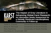 The Impact of Grey Literature in Advancing Global Karst Researchgreyguide.isti.cnr.it/attachments/category/44/GL9_Chavez... · 2019. 1. 27. · The Impact of Grey Literature in Advancing