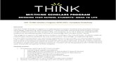 revised think guidelines · 2020. 11. 22. · MIT THINK Scholars Program 2020-2021: Complete Guidelines Overview The MIT THINK Scholars Program is an educational outreach initiative