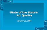 State of the State’s Air Qualitylater - 2007 • Attainment deadlines - 2009-2014 57 Summary of Particulate Matter Progress • Federal PM10 standards attained in several fugitive