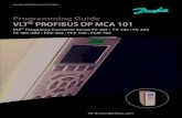 VLT® PROFIBUS DP MCA 101MAKING MODERN LIVING POSSIBLE Programming Guide VLT® PROFIBUS DP MCA 101 VLT® Frequency Converter Series FC 102 • FC 103 • FC 202 FC 301/302 • FCD