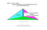 MIL-STD-498 Application and Reference GUIDEBOOK · 2014. 11. 18. · MIL-STD-498 Application and Reference GUIDEBOOK 31 JANUARY 1996 Joint Logistics Commanders Joint Policy Coordinating