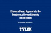 Evidence Based Approach to the Treatment of Lower Extremity … Winter Symposium... · 2019. 1. 26. · Kujala UM, Jarvinen M, Natri A, Lehto M, Nelimarrka O, Hurme M, Virta L, Finne