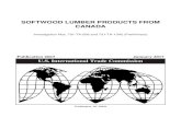 SOFTWOOD LUMBER PRODUCTS FROM CANADA · 2017. 2. 15. · U.S. International Trade Commission Washington, DC 20436 Publication 4663 January 2017 SOFTWOOD LUMBER PRODUCTS FROM CANADA