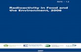 Radioactivity in Food and the Environment, 2006 · 2020. 1. 20. · RIFE - 12 2007. 1 ENVIRONMENT AGENCY ENVIRONMENT AND HERITAGE SERVICE ... Appendix 1. CD Supplement ... Seawater