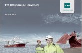 TTS Offshore & Heavy Lift - NORWEPIntsok+2013.pdf · TTS Group China Venture • Long history of successful business in China – Early mover, valuable experiences and strong position