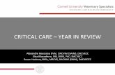 CRITICAL CARE – YEAR IN REVIEW– Multiple Endocrine Disease in Dogs- 35 dogs – Diabetes and Hyperadrenocorticism 20/35 (57.1%) – Hypoadrenocorticism and Hypothyroidism 8/35