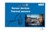 Sensor devices Thermal sensors - Miunapachepersonal.miun.se/~bornor/sensor/L7.pdf · Thermal and Temperature sensorsThermal and Temperature sensors Carbon-dioxide sensor schematic