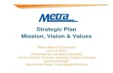 Strategic Plan Mission, Vision & Values2012/06/08  · 2. What are Mission, Vision, and Values (5 min) 3. Values – keypad polling (20 min) 4. Mission Statement (15 min) 5. Vision