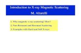 Introduction to X-ray Magnetic Scattering M. Altarelliindico.ictp.it/event/a05202/session/72/contribution/41/...Introduction to X-ray Magnetic Scattering M. Altarelli 1. Why magnetic