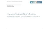 EBA FINAL draft regulatory and implementing technical …...EBA/RTS/2014/16 EBA/ITS/2014/07 19 December 2014 EBA FINAL draft regulatory and implementing technical standards on colleges