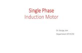 Single Phase Induction Motor - RKDF University single phase IM.pdfThe single-phase motor stator has a laminated iron core with two windings arranged perpendicularly. 1. One is the