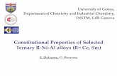 O69-Constitutional Properties of Selected Ternary R-Ni-Al ...tofa2010/Apresentacoes_TOFA2010/O69...Chemical and thermodynamic properties of several Al G. Borzone, R. Raggio, S. Delsante