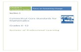 CT Systems of Professional Learning · Web view1 2 Module 5 Facilitator Guide Focus on Sustaining Change Section 1 Connecticut Core Standards for Mathematics Grades 6–12 Systems