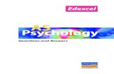 P1177 CD Questions and Answers - a2 Psychology Lesson ... · Aims of CD material ... answers the question you are awarded 1 mark.Another comment about that same point ... () there