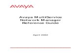 Network Manager Reference Guide - Avaya MultiServicesupport.avaya.com/.../CajunView/MSNM_4-5_RefGuide.pdf · 2002. 11. 4. · Chapter 1 2 Avaya MultiService Network Manager Reference