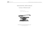 WLKATA Mirobot User Manual - Robotshop...WLKATA Mirobot is a six-axis mini industrial robot arm manipulator and is independently developed and launched by Beijing Tsinew Technologies