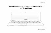 Notebook – uživatelská příručka · 2019. 3. 9. · 6 Notebook – uživatelská příručka O této uživatelské příručce Právě držíte v ruce uživatelskou příručku