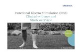 Functional Electro Stimulation (FES) Clinical evidence and Study overview · 2019. 11. 14. · Speed PCI Speed PCI control FES (difference between follow-up assessment with stimulation