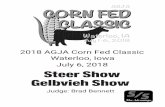 2018 AGJA Corn Fed Classic Waterloo, Iowa July 6, 2018 ......2018 CORN FED CLASSIC (GELBVIEH BULLS) WATERLOO, IA July 6, 2018 Class 1 Junior Bull Calf: Jan. 1, 2018 to April 30, 2018