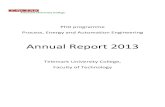 Annual Report PEA 2013 - USN...ECS 23rd Meeting; 2013‐05‐12 ‐ 2013‐05‐16 Arachchige, Gumunu L. Samarakoon; Andersen, Niels Højmark; Perinu, Cristina; Jens, Klaus‐Joachim.