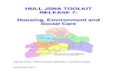HULL JSNA TOOLKIT RELEASE 7: Housing, Environment and ...€¦ · HULL JSNA TOOLKIT RELEASE 7: Housing, Environment and Social Care Mandy Porter, Robert Sheikh Iddenden, and Des Cooper