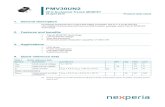 PMV30UN2 - Nexperia · 2017. 5. 4. · PMV30UN2 AoSoCnw((25(RccCnIetECoEoCroh Nexperia PMV30UN2 20 V, N-channel Trench MOSFET All information provided in this document is subject