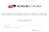 CGS-CIMB SECURITIES (INDIA) PRIVATE LIMITED...Dec 04, 2020  · CGS-CIMB Securities (India) Private Limited Registration Exchange Registration No Date of Registration Stock Broker