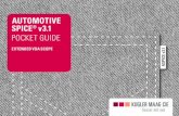 AUTOMOTIVE SPICE v3.1 POCKET GUIDE - Kugler Maag · In this pocket guide the processes of the so-called extended VDA scope( previously known as HIS scope) and the Process ... changes