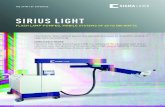 SIRIUS LIGHT - Sigma Laser GmbH...Leica Binokular mit Brillenträgerokularen Leica Binocular with large oculars Gewicht Weight 250 kg 300 kg 300 kg 350 kg 450 kg 475 kg 475 kg B ×