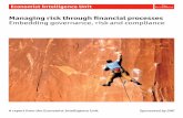 Managing risk through Þ nancial processes Embedding governance, risk … · 2018. 5. 25. · n 1998 CFO magazine published an article on how Case Corporation, a US-based manufacturer,