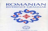 FSI - Romanian Reference Grammar - Student Text...ROMANIAN REFERENCE GRAMMAR 46 U. S. DEPARTMENT OF STATE Title FSI - Romanian Reference Grammar - Student Text Author Foreign Service
