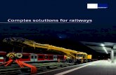 Complex solutions for railways - HERING . International · 2020. 1. 8. · 16. Machinery > 2 x track tamping machine Plasser & Theurer CSM 09-32 > 1 x turnout tamping machine Plasser