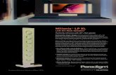 Millenia LP XL - Paradigm Electronics Inc. · 2016. 8. 2. · Millenia™ LP XL LCR On-Wall Speaker Paradigm • Reference Collection • Millenia™ LP XL Perfectly at home with