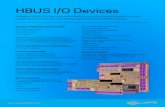 HBUS I/O Devices - Inteksecurity · 2017. 11. 2. · Gallagher HBUS 8 In 2 Out Door Module to HBUS Readers or Terminals (Cat 5e or Belden 9842) 400m (1312 ft.) HBUS I/O DEVICES Standard
