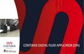 CONTIWEB DIGITAL FLUID APPLICATOR (DFA) · 2020. 8. 14. · by adding water on the web after printing and drying. Why apply silicone oil? Protecting the printed material against mechanical